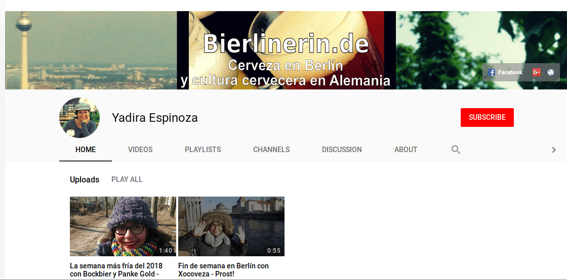 Portada Bierlinerin para You Tube