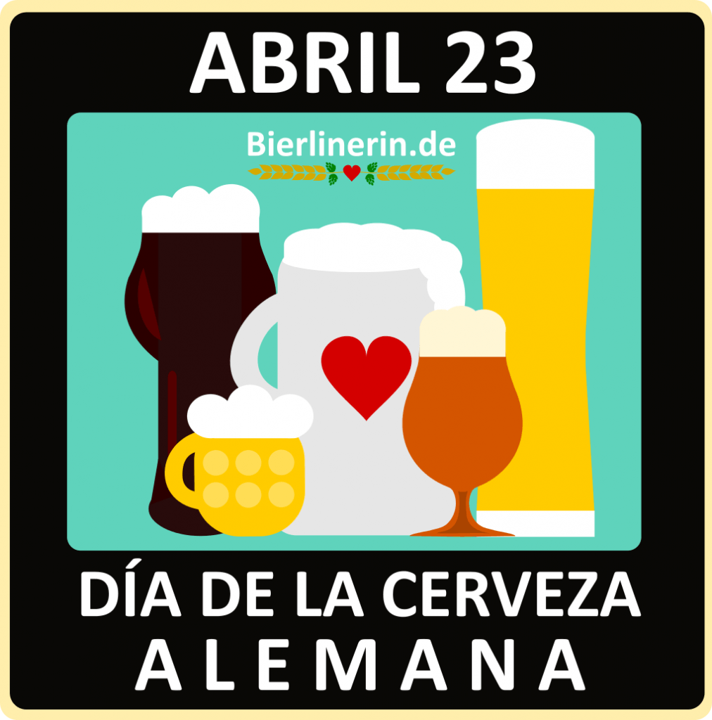 Día de la Cerveza Alemana. Diseño: Yadira Espinoza. Bielinerin.de 